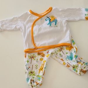 Zoo animal 2 piece set